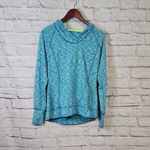 Tangerine Blue Athletic Women's Hoodie